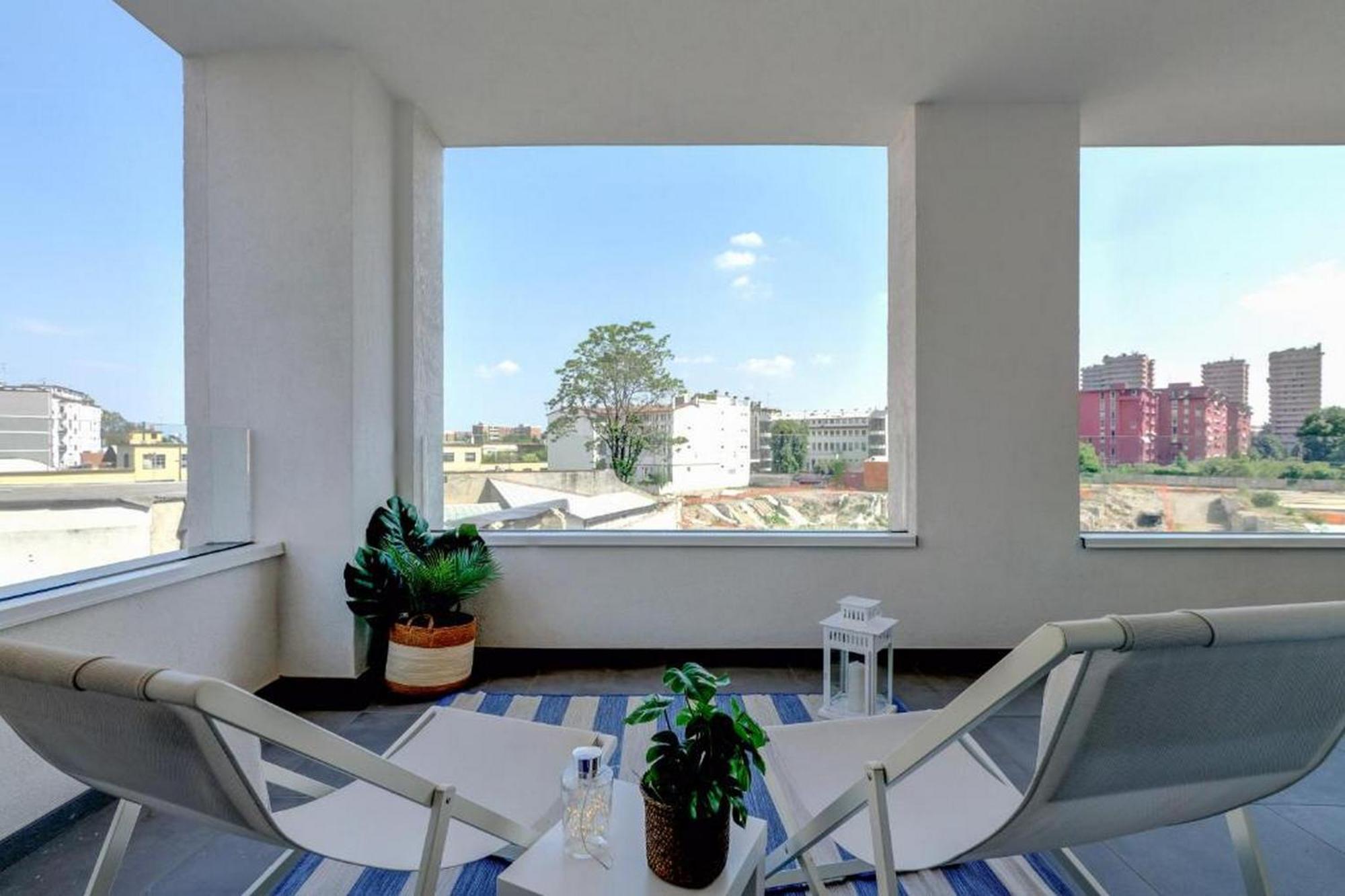 Lovely Terrace Apartment - Porta Romana District 밀라노 외부 사진